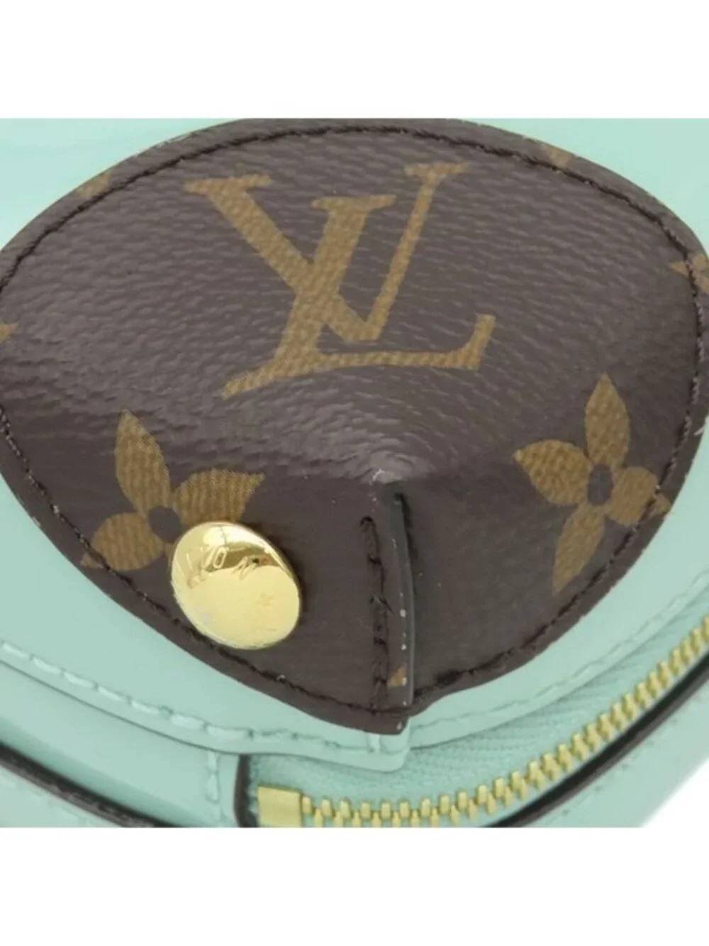 Louis Vuitton Shoulder Bag Venice Patent Leather Monogram Paradisso Gold Mint